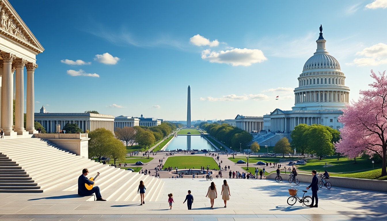explore the captivating architecture and unique urban features of washington dc, from iconic landmarks to hidden gems. discover the city's rich history and dynamic design that shape its skyline and neighborhoods, making it a vibrant hub of culture and innovation.