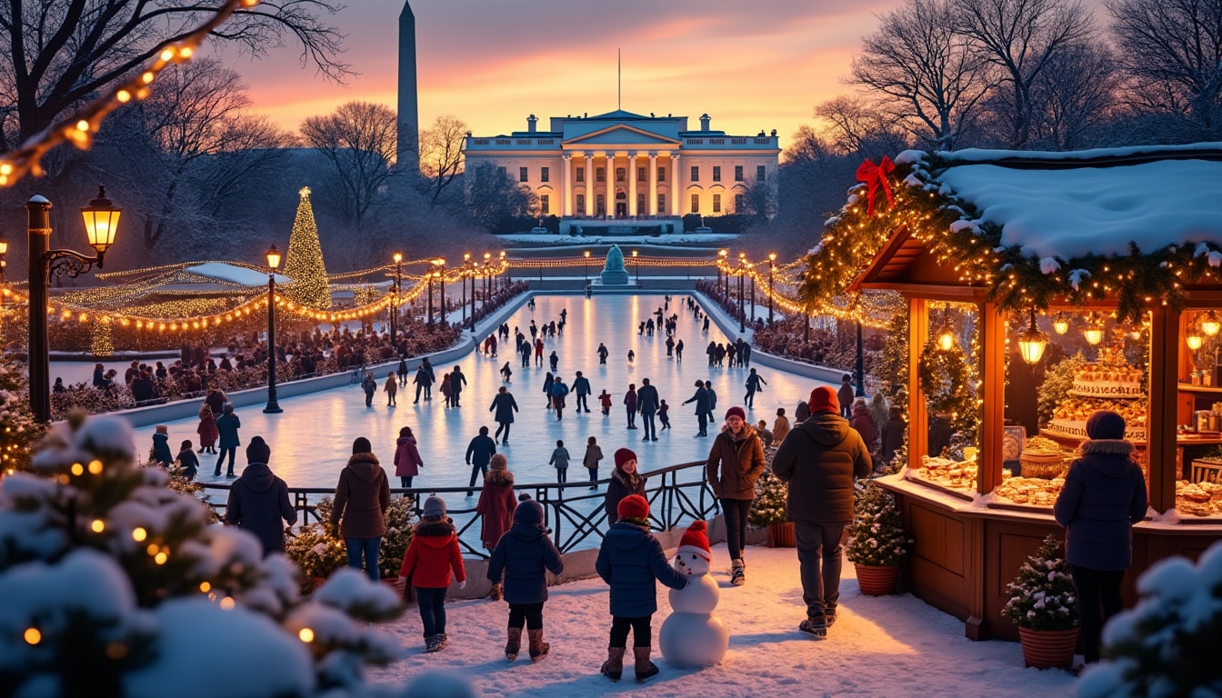 entdecken sie die lebendigen feiertage und festlichkeiten in washington dc, von funkelndem feuerwerk am vierten juli bis zur festlichen atmosphäre des nationalen weihnachtsbaumlichts. erleben sie vielfältige kulturelle festlichkeiten, paraden und veranstaltungen, die das reiche erbe und den freudvollen geist der hauptstadt der nation das ganze jahr über zeigen.