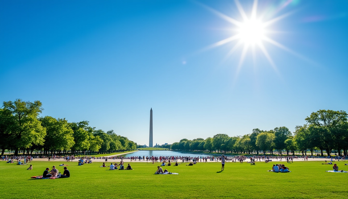 discover tips and insights on coping with the hot weather in washington dc. learn how to stay cool, explore the best summer activities, and make the most of your visit to the capital during the sweltering months.