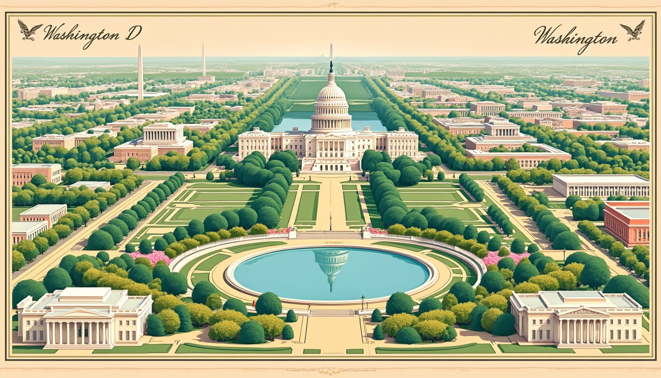 discover the location and precise coordinates of washington dc, the vibrant capital of the united states. explore its geographical significance and landmarks in this comprehensive guide.