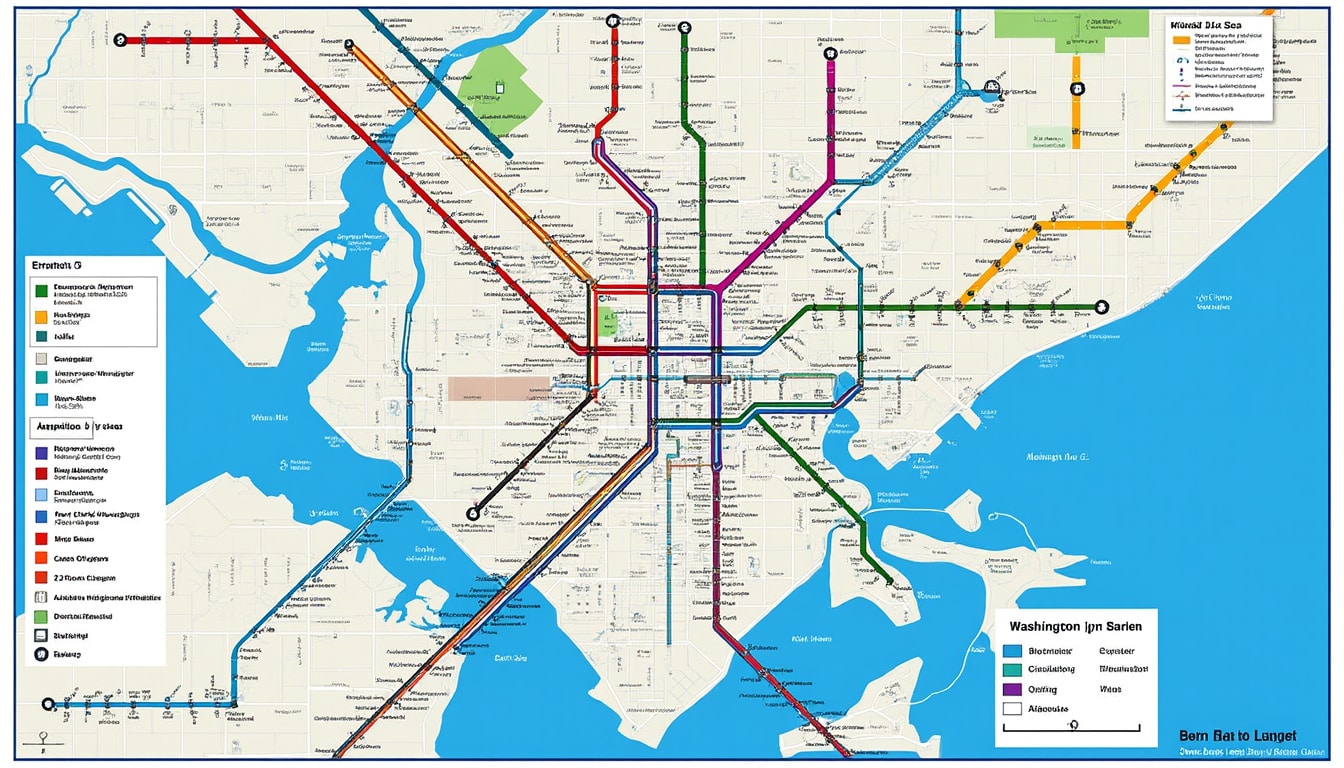 explore the comprehensive public transport options in washington dc, including metro, buses, and bike shares. discover how to navigate the city efficiently and access major attractions with ease.