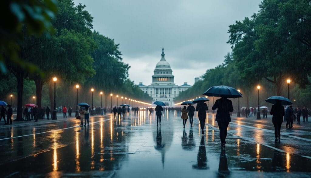 discover the latest updates on rain and precipitation patterns in washington dc. stay informed about weather conditions, rainfall forecasts, and how they impact the capital. get prepared for your day with our comprehensive weather insights.