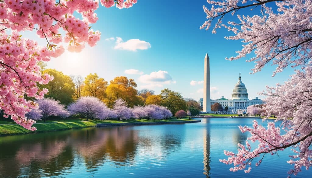 discover the enchanting beauty of washington dc through its diverse seasons. from cherry blossoms in spring to vibrant fall foliage, explore the unique events and experiences each season offers in the nation's capital.