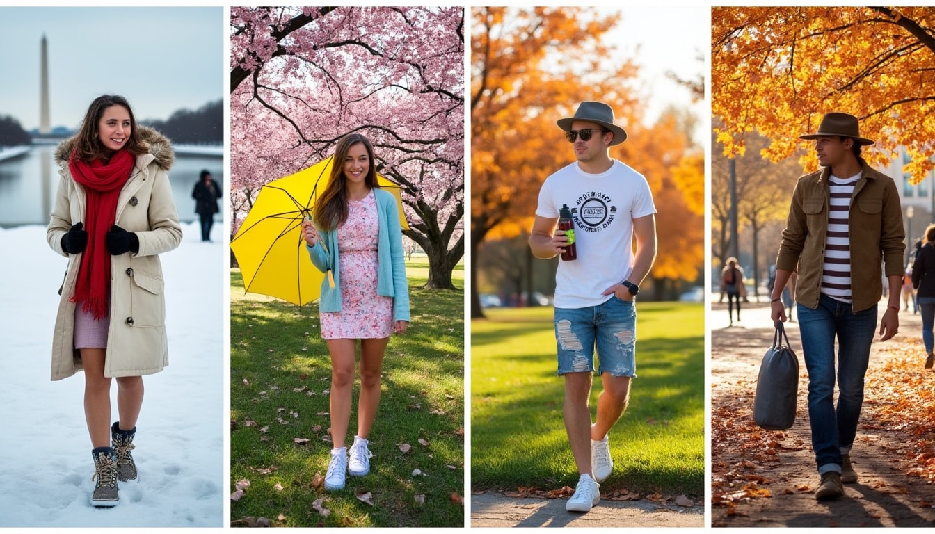 discover essential packing tips for washington dc throughout the year. our comprehensive guide details what to bring for each month and season, ensuring you're prepared for the city's climate and activities. from winter layers to summer essentials, equip yourself for an unforgettable visit to the nation's capital.